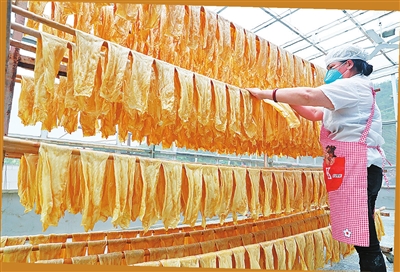 石城镇托洞腐竹